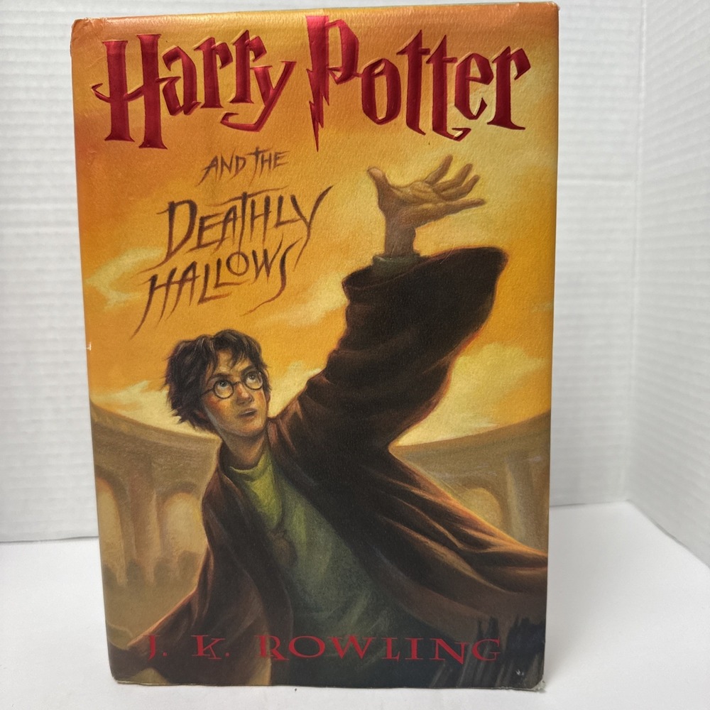 RARE Harry Potter & The Deathly Hallows American Edition 1st Print 2 ERRORS